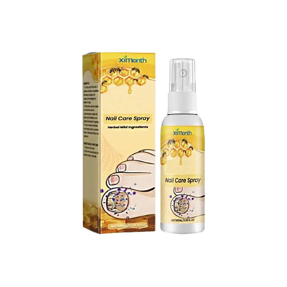 Spray Antifongique pour Traitement des Ongles Gris Endommagés, Réparation des Ongles, Soin Intensif, ParonyFriendC5V3