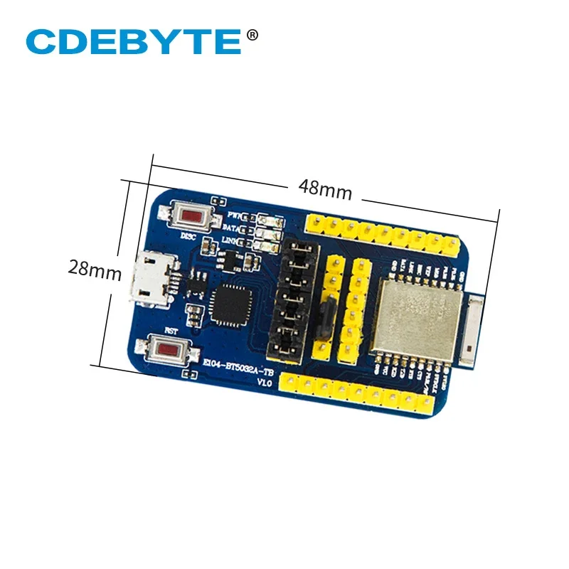 E104-BT5032A-TB nRF52832 USB Test Board Bluetooth Module BLE 5.0 For UART E104-BT5032A CDEBYTE