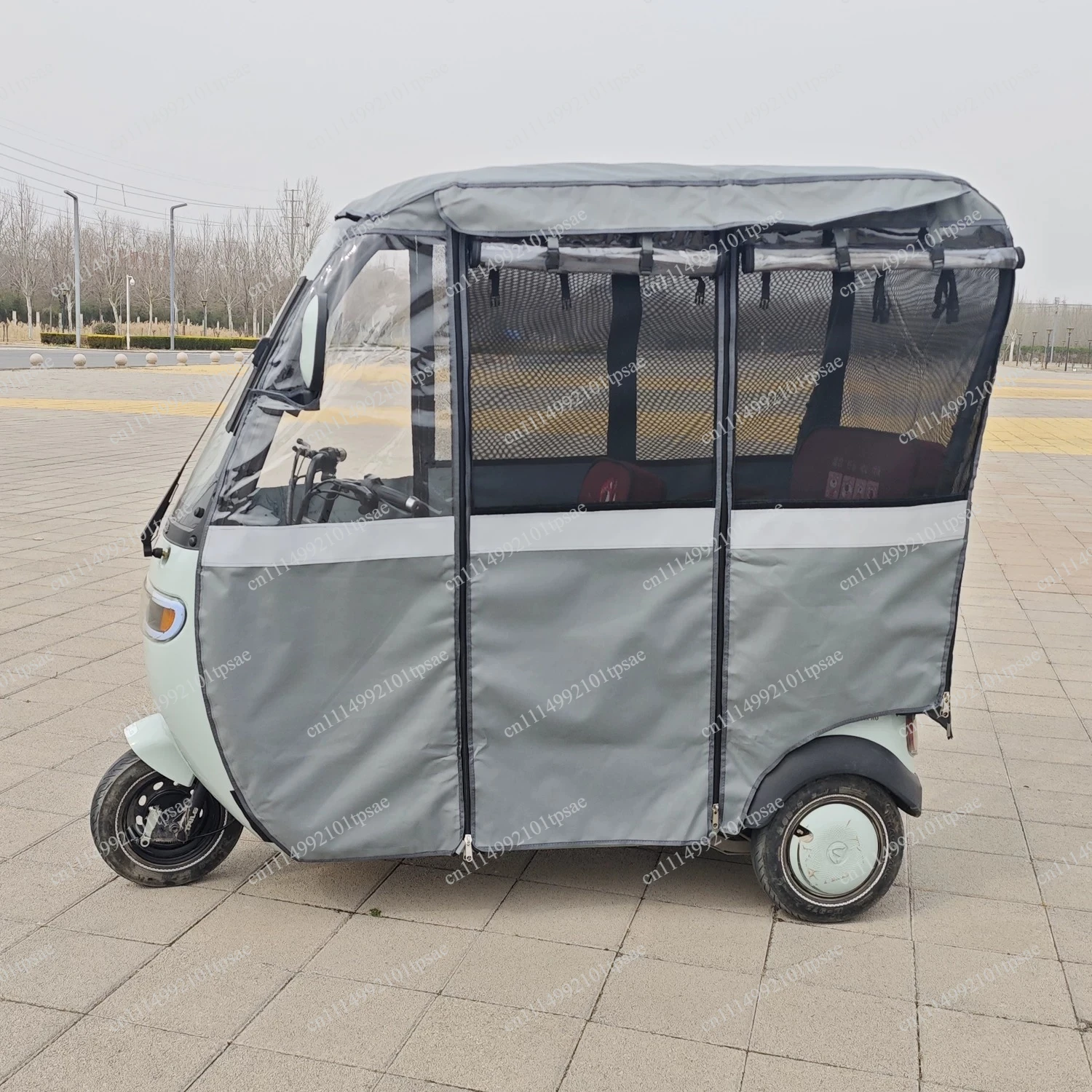 rain curtain type carport (excluding tricycles), electric tricycle integrated carport