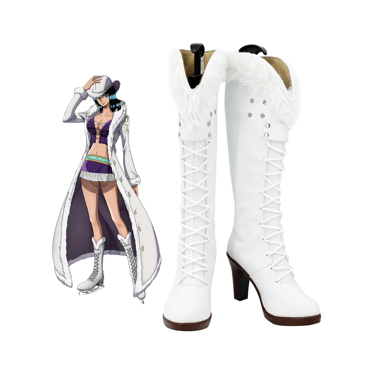 bottes-de-cosplay-anime-one-piece-nico-robin-chaussures-blanches-a-talons-hauts-sur-mesure