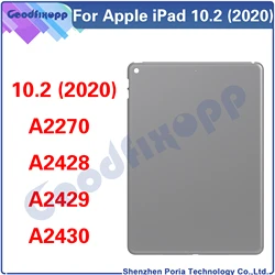 For Apple iPad 10.2 (2020) A2270 A2428 A2429 A2430 Battery Back Cover Rear Case Cover Rear Lid Parts Replacement