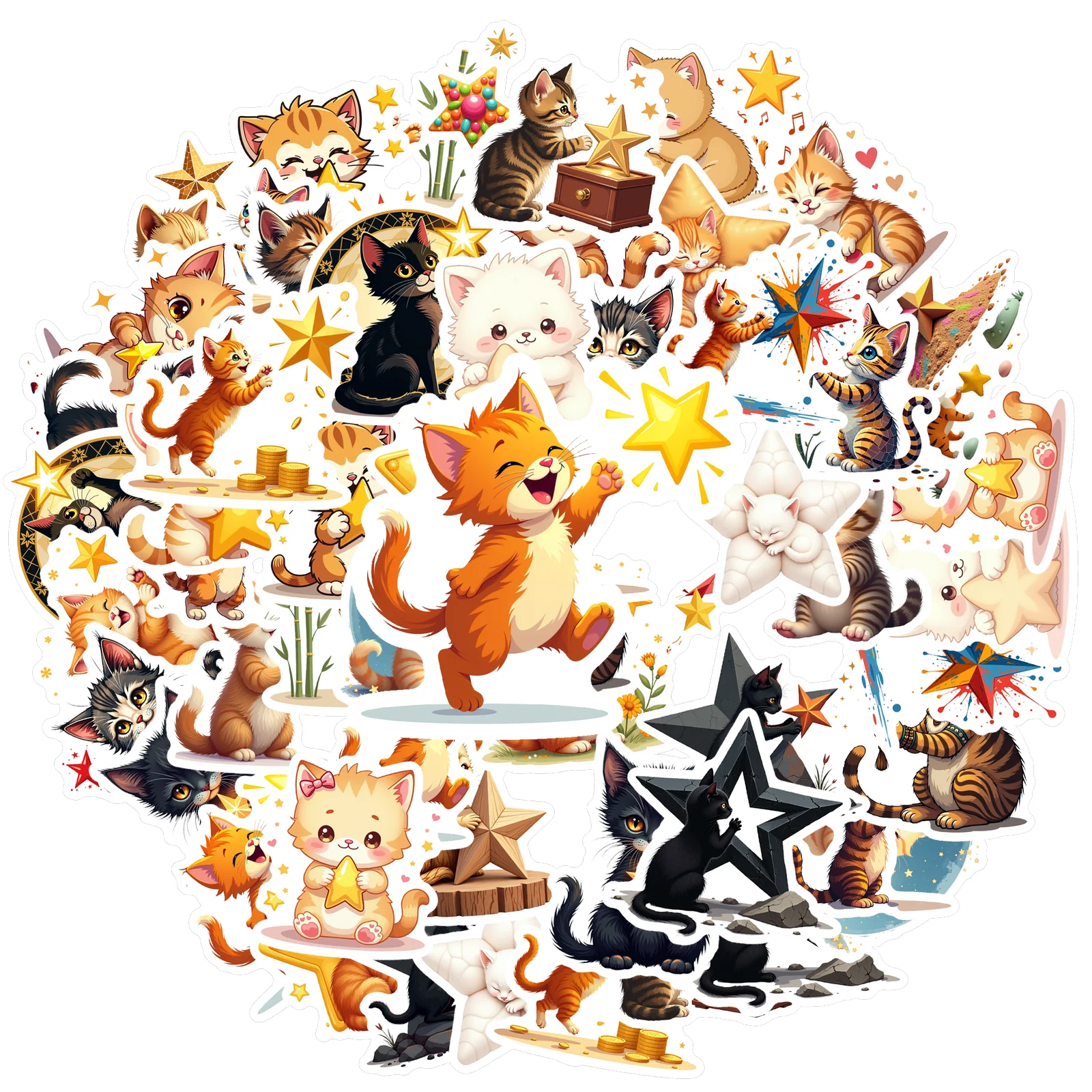 

35 шт.-70 шт., милые наклейки, милые наклейки, игрушки, забавные наклейки для гитары, сделай сам, скейтборд, ноутбук, декор для багажа