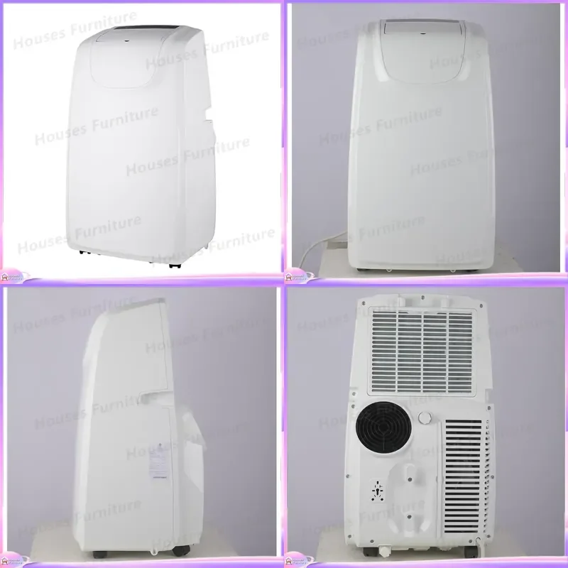 Portable Air Conditioner 12000 BTU Small Mobile AC Unit for Home Bedroom Office Quiet Cooling Dehumidifier Fan with Remote