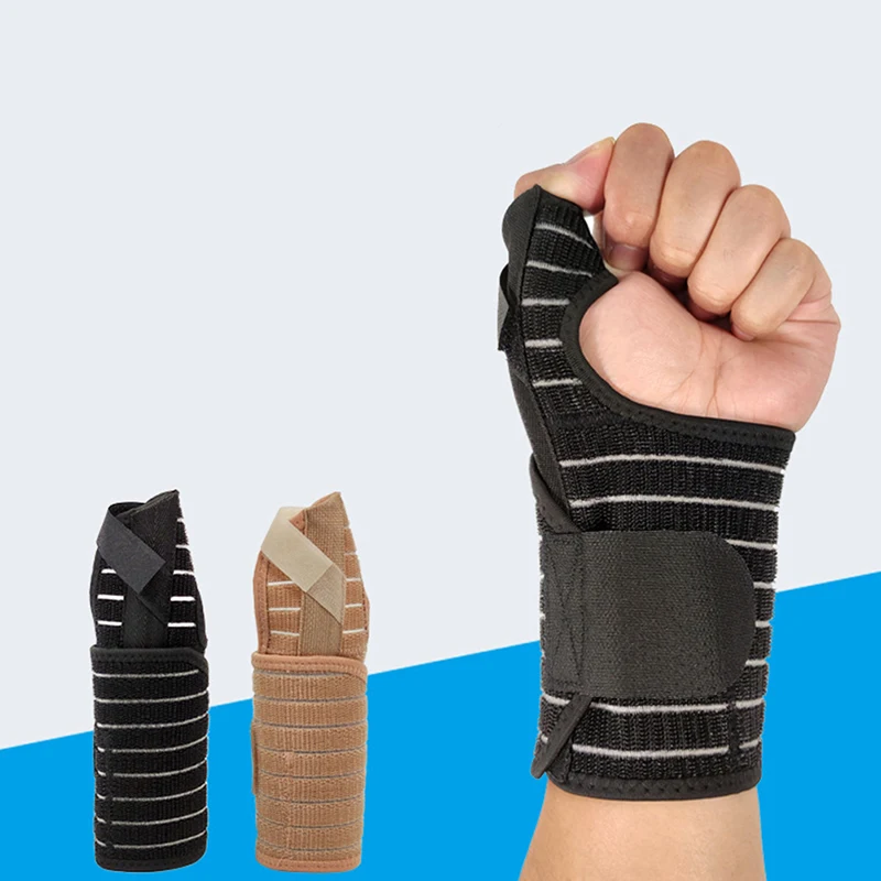 Compression Wrist Thumb Splint Wrist Guard Palm Wrist Supports Protector Breathable Stabilizer Elastic Hand Brace Glove 1pc