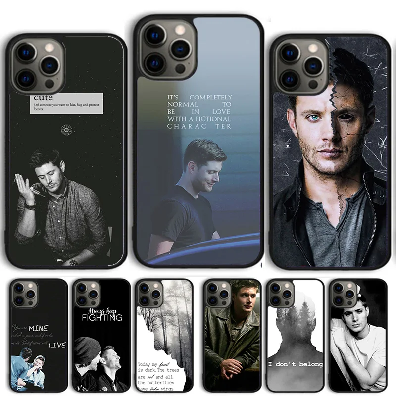 dean winchester supernatural Phone Case Cover For iPhone 15 16 14 13 12 Pro Max mini 11 Pro Max XS XR Plus Coque Shell