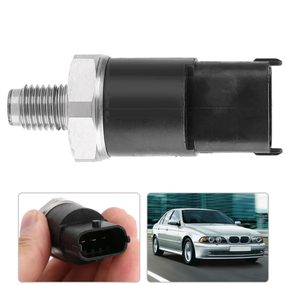 

Durable Car Oil Fuel Injection Rail Pressure Sensor 0281002405 for Fiat Brava