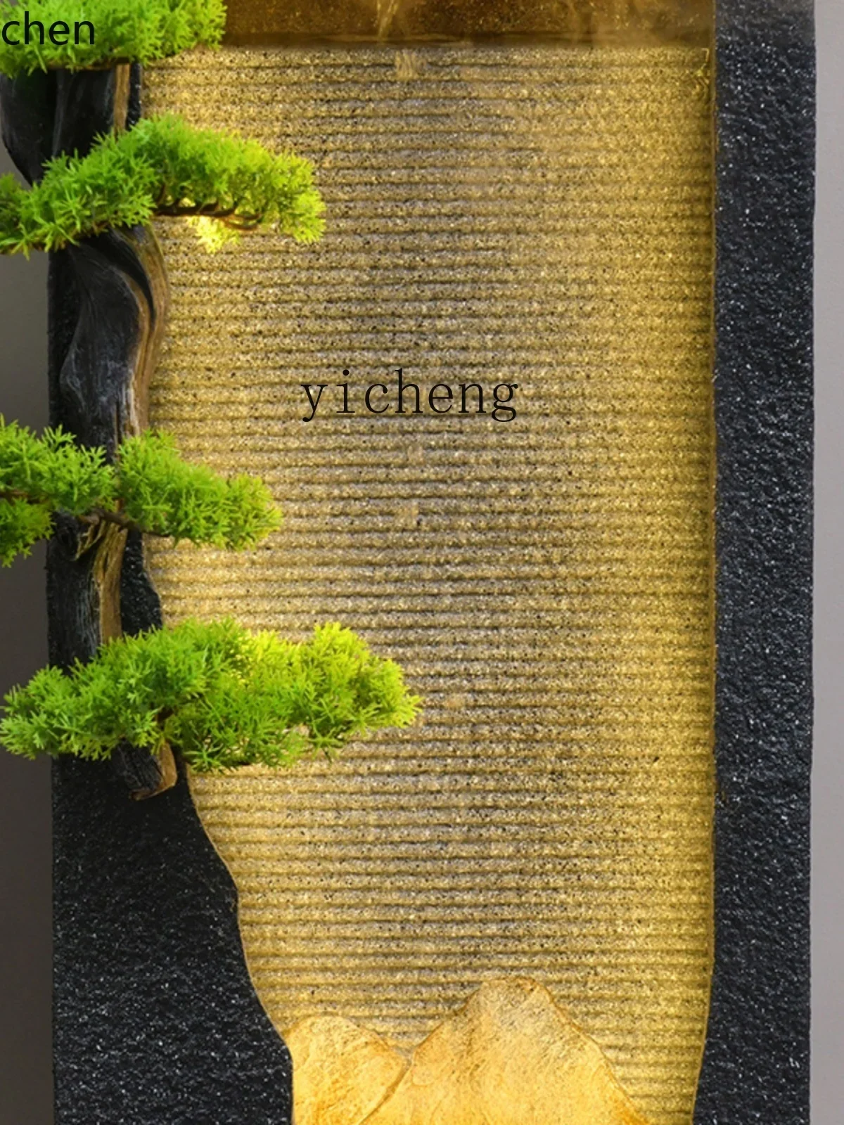v1 Rockery Fountain Water Loop Decoration Indoor Floor Landscape Opening Fortune