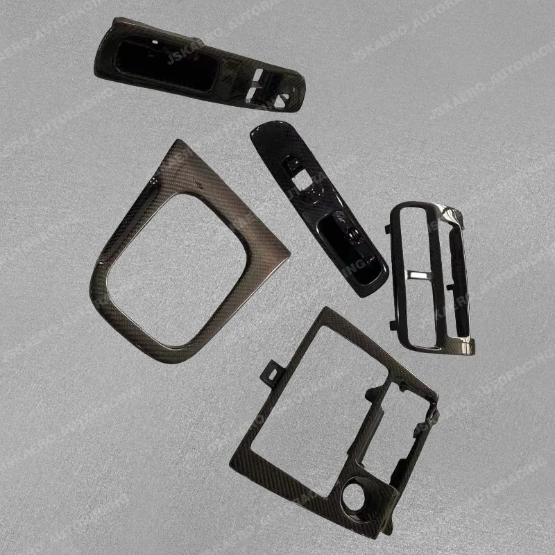 

For Nissan S14 S14A Silvia Zenki Kouki LHD Interior Replacement Kit Carbon Fiber car BodyKits