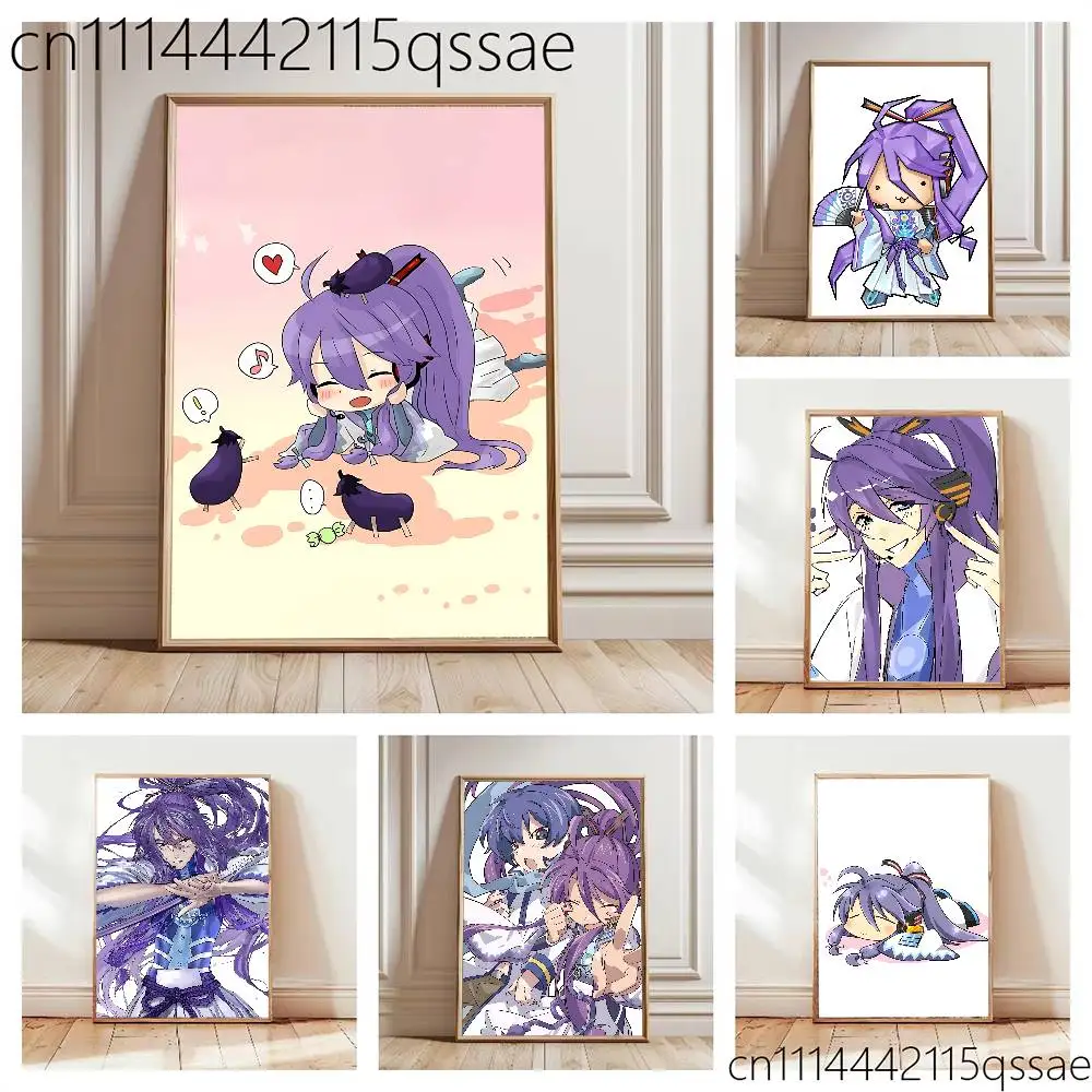 poster-de-gakupo-para-vocaloid-quadros-decorativos-para-parede-pinturas-com-textura-presente-ideal-para-decorar-o-quarto