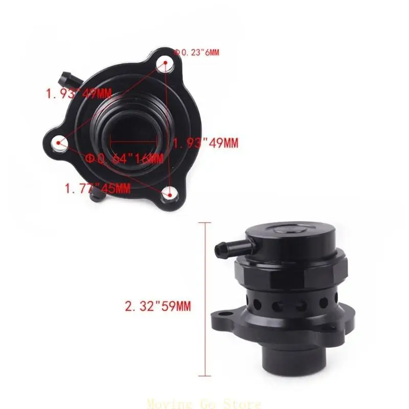 Adattatore Bov Kit distanziale piastra adattatore valvola di scarico atmosferica Turbo compatibile per motore 308 Mini R56 57 Cooper 1.6T