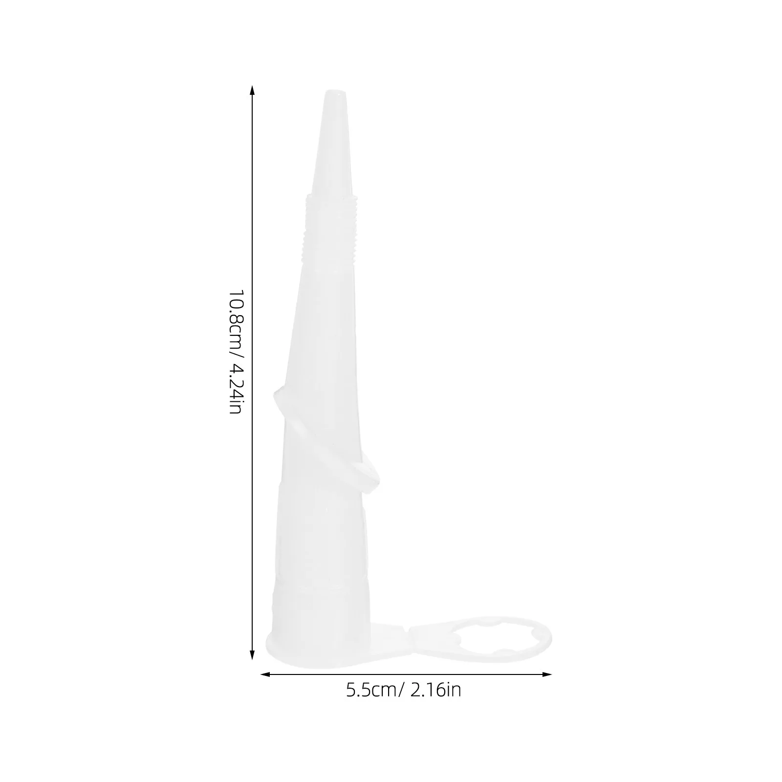 10Pcs Multifunctional Caulk Sealant Nozzle Bent Caulking Tool Home Sealant Device Adjustable Angle Degree Rotating