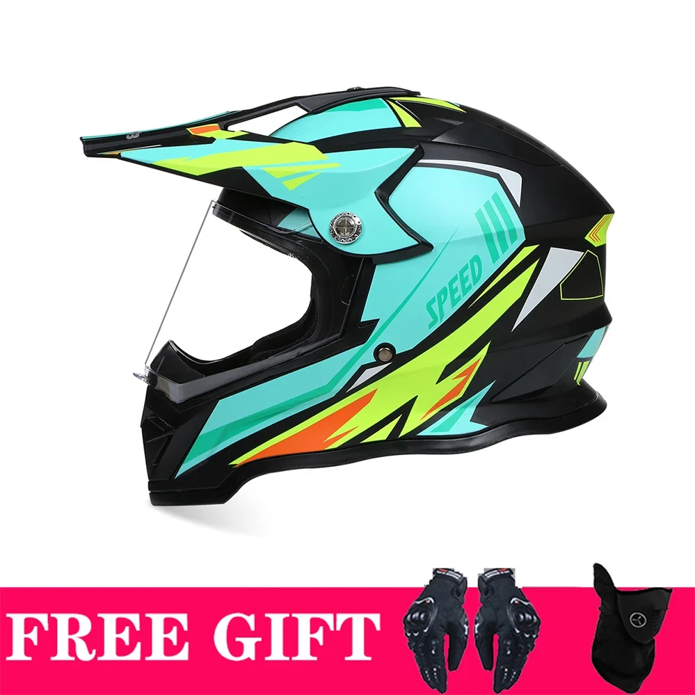 Off-Road Racing Bike Full Face Motorcycle Helmets Downhill ATV AM DH Cross Capacetes Motocross Casco