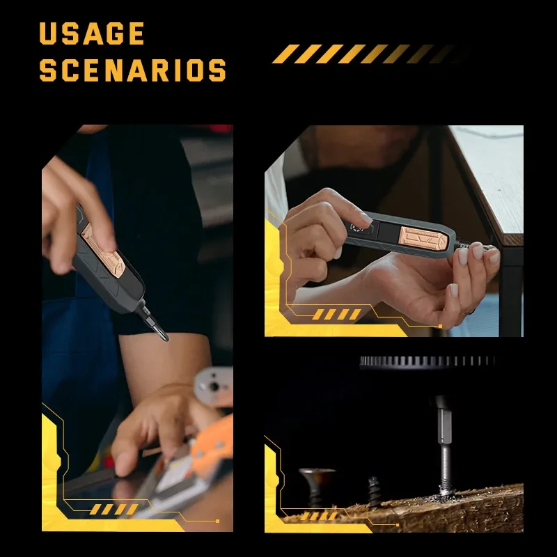 1 مجموعة مفك كهربائي دقيق مفك مغناطيسي لاسلكي صندوق أدوات إصلاح كهربائي لنظارات آيفون الكمبيوتر #6