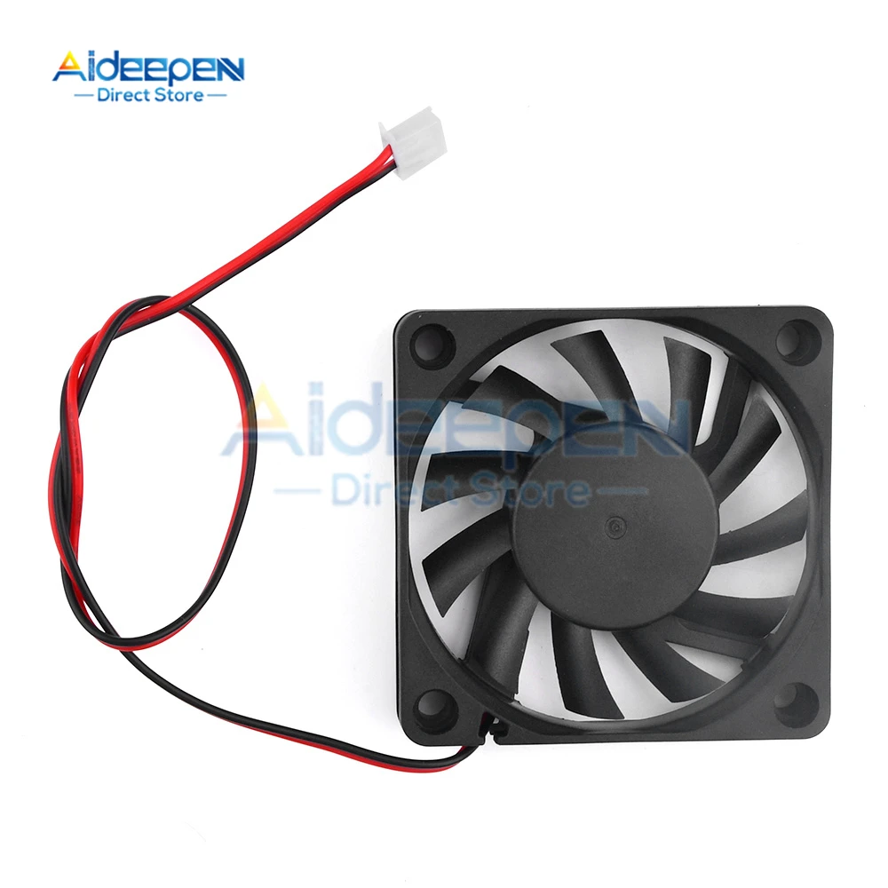 6010 DC 5V 12V 24V Cooling Fan Brushless for Reprap 3D Printer Parts DC Cooler 60x60mm Plastic Fan Silent Cooling Fan