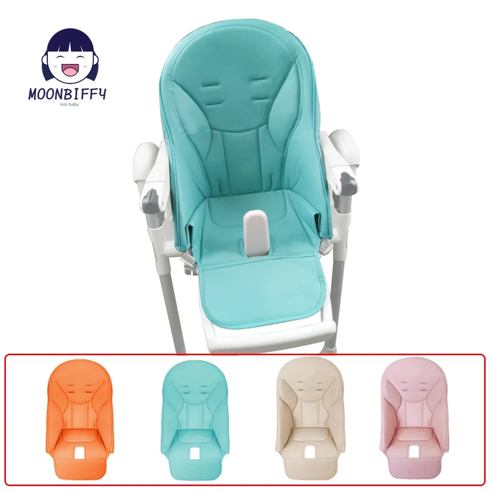 PU Composite Esponja Almofada para Crianças, Baby Jantando Cadeira, Capa De Couro, Seat Case Acessórios