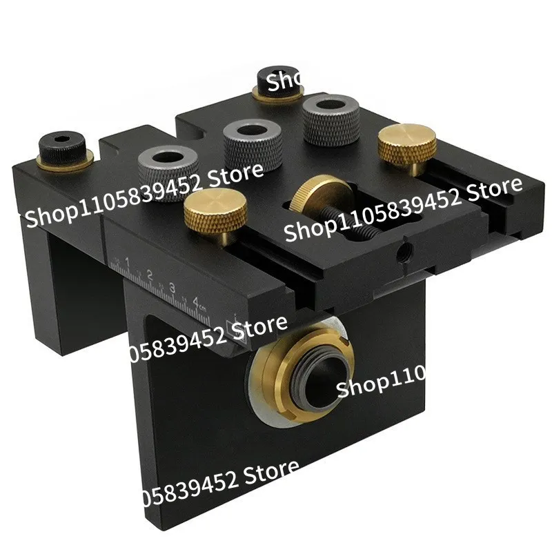 For Woodworking 3-in-1 Positioner Round Tool Furniture Punch Positioner Round Dent Punch Tool
