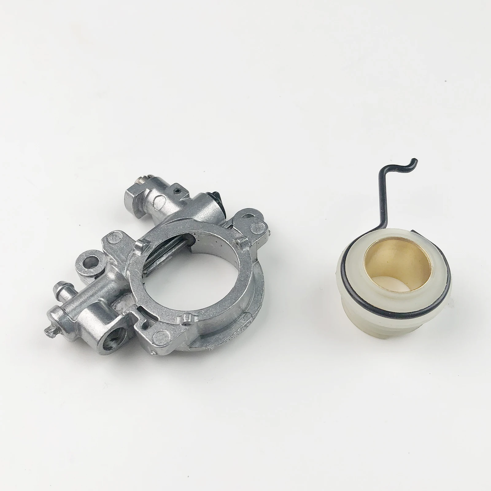 2 unids/set bomba de aceite de motosierra Kit de engranaje helicoidal reparación de jardín para Stihl 029 039 MS290 MS310 MS390 repuestos de motosierra herramienta de jardín