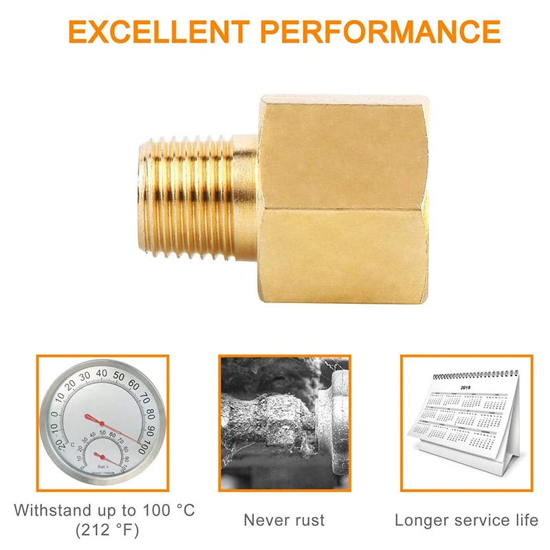 

Brass Connection Adapters, Brass Pipe Fittings for Size Reduction Connections