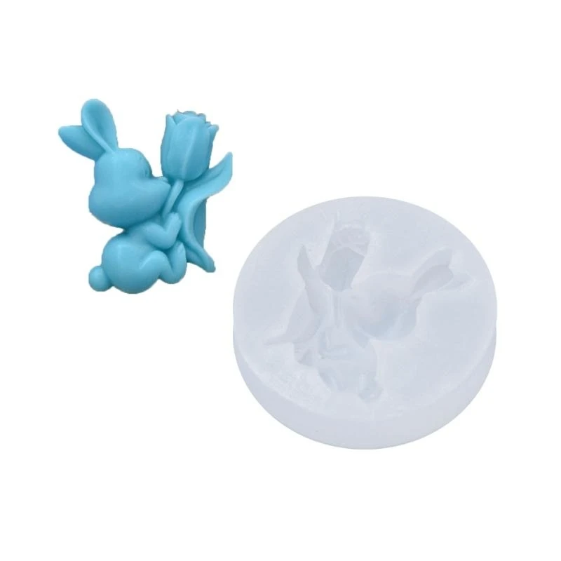 

Bear Rabbit Flower Silicone Chocolate Mould Cake Decorating Baking Accessories