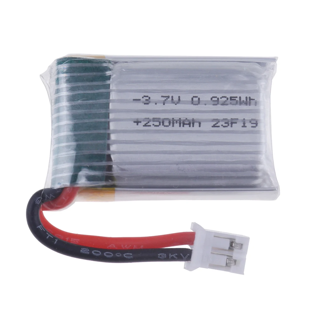 2/3/4/5pcs 3.7V 250mAh Lipo Battery / Charger For JJRC H36 E010 E011 E013 Furibee F36 NH010 H36 RC Drones Quadcopter Spare Parts