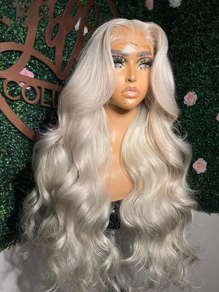 Soft 26“ 180Density Long 60 Color Body Wave Lace Front Wig For Black Women Babyhair Preplucked Heat Resistant Glueless Daily Wig