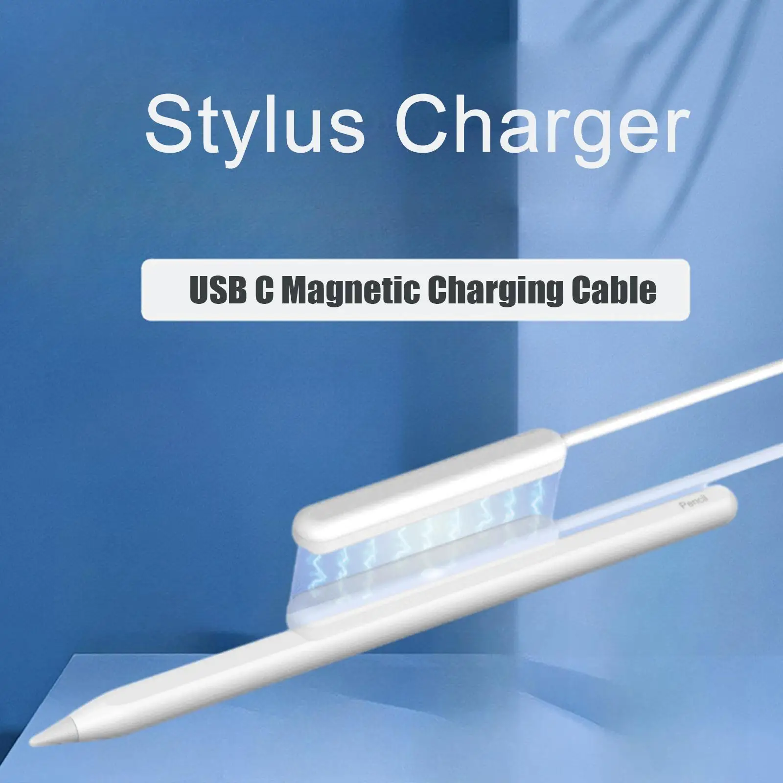 For Apple Pencil 2 2nd Type C Charger Adapter USB C Magnetic Charging Cable For Apple Pencil 2 2nd Stylus Charger