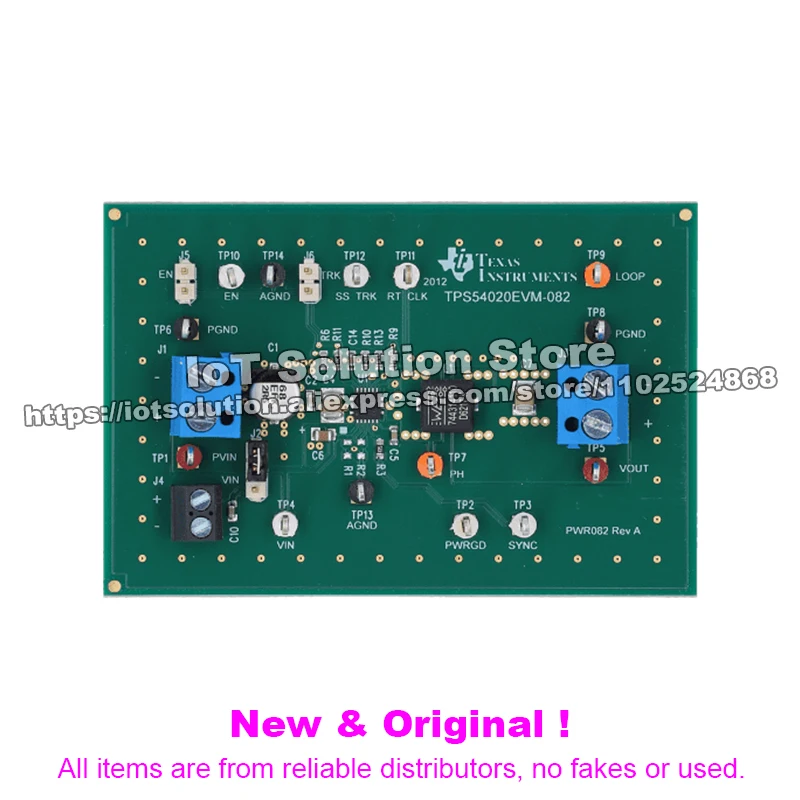 TPS54020EVM-082 10A Synchronous Step-Down SWIFT Converter Evaluation Module TPS54020EVM 082