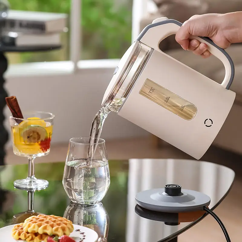 غلاية صحية 110 فولت، غلاية متعددة الوظائف، غلاية كهربائية ذكية، غلاية زجاجية كهربائية عالية البورسليكات لصنع الشاي