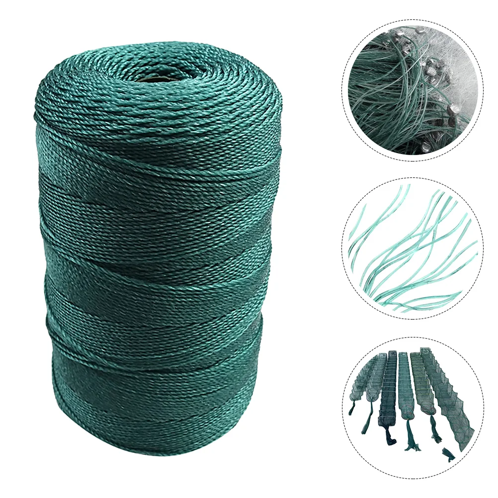 Filet de pêche ligne de réparation corde de Jute Re[air fournitures ficelle polyvalente Nylon tressé sangle voyage