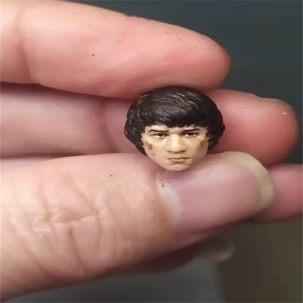 

1/18 Male Soldier Jackie Chan Head Carving Model Toy Accessories Fit 3.75'' Action Figure Body In Stock
