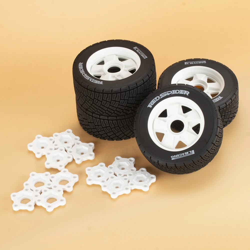 

PYFORE аксессуары для обновления автомобиля с дистанционным управлением 1:7 1:8 Racing изящное натяжение ретро шина 100 мм Thor 1/6 934 kkpit Rc 4 шт.