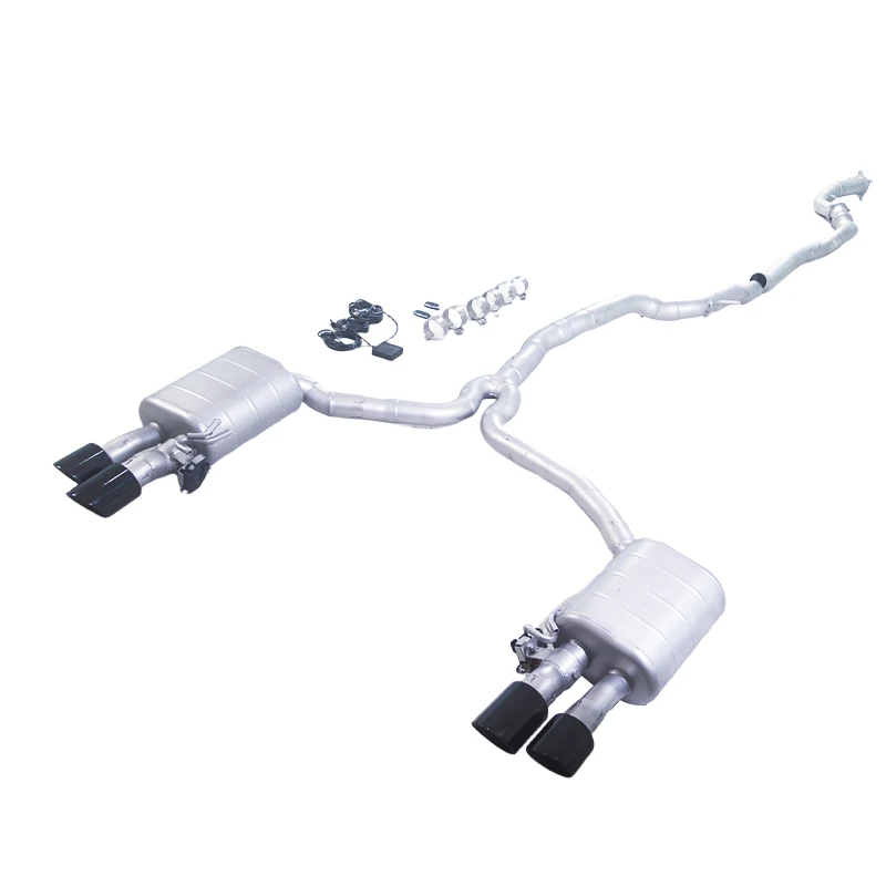 For  Valvetronic Muffler  Audi A4 B8 B8.5 2.0T Avant High-Permance Exhaust