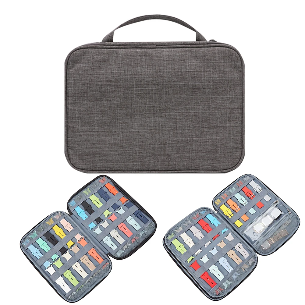 Коробка для хранения ремешка для часов Apple Watch, дорожная сумка для ремешков, сумка для хранения ремешков для умных часов, женская коробка для хранения