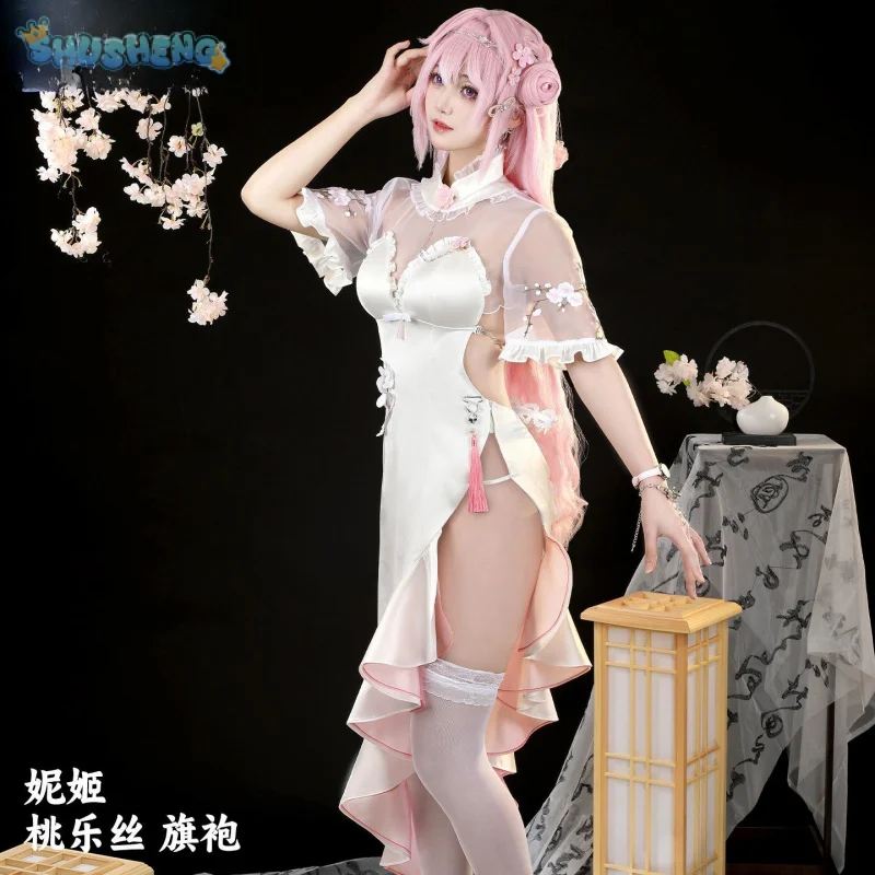 

Костюм Дороти D для косплея, игра NIKKE: Богиня Победы, женское сексуальное платье Cheongsam в китайском стиле, новый костюм для вечеринки на Хэллоуин