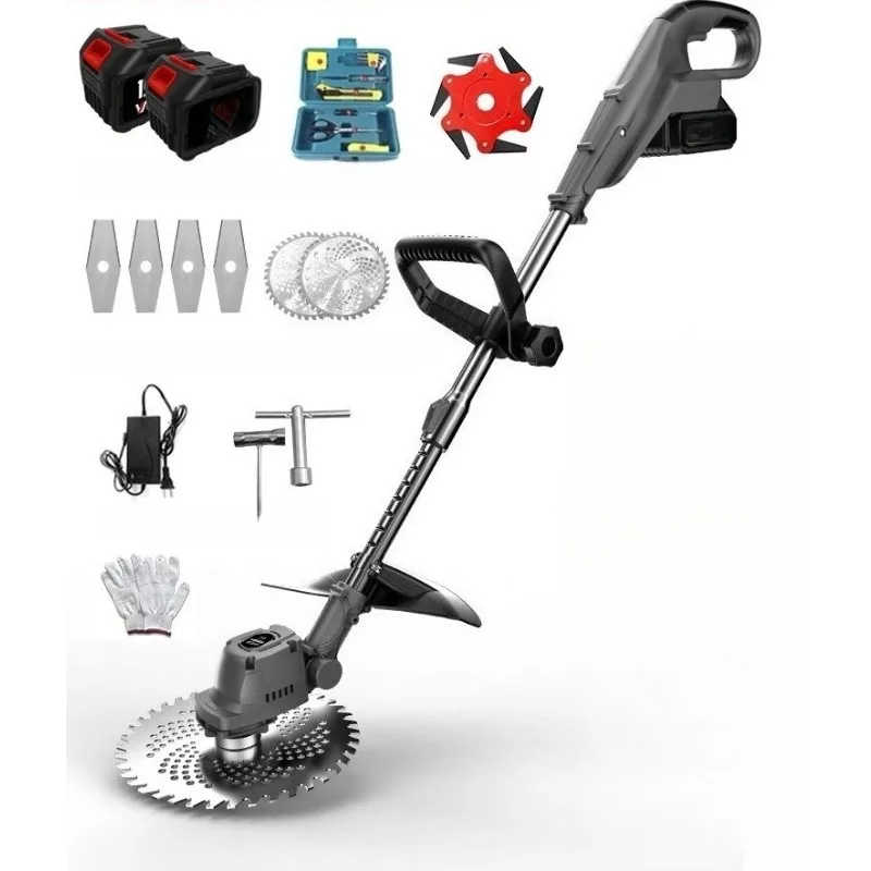 

Brushless electric lawn mower small household lawn mower lithium battery rechargeable lawn mower