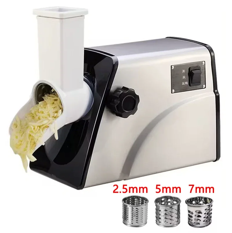 

Cheese Slicer Electric Commercial Automatic Cheese Shredder Shredding Grater Household Slicing Machine