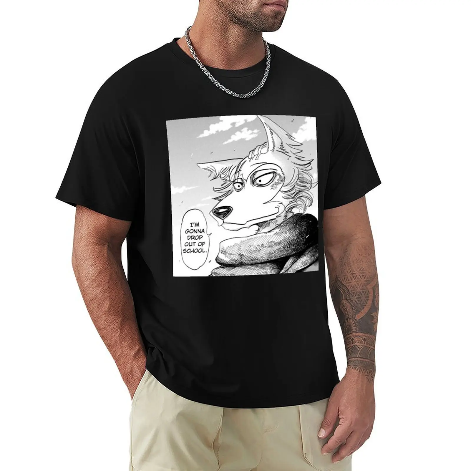 

Beastars anime Legosi T-Shirt Cool Dry Performance T-Shirt