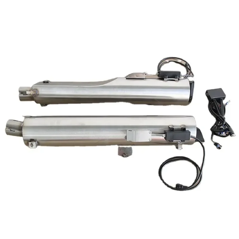 18-Later Goldwing1800 Motorcycle Stainless Steel Muffler System ASC Adjustable Exhaust Pipe Performance Slip-on New 51mm Box