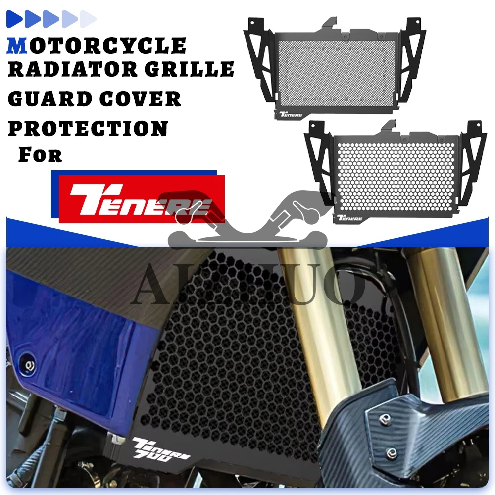 

For Yamaha Tenere700 Tenere 700 World Raid Radiator Grill Guard Protector Grille Cover T7 TENERE 700 New Motorcycle Accessories