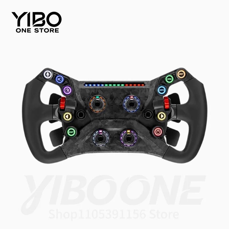 Racing Sim Game Multi-Function Button Steering Wheel, Dual Clutch Direct Drive Disc for SIMAGIC GT Neo Sim Wheel