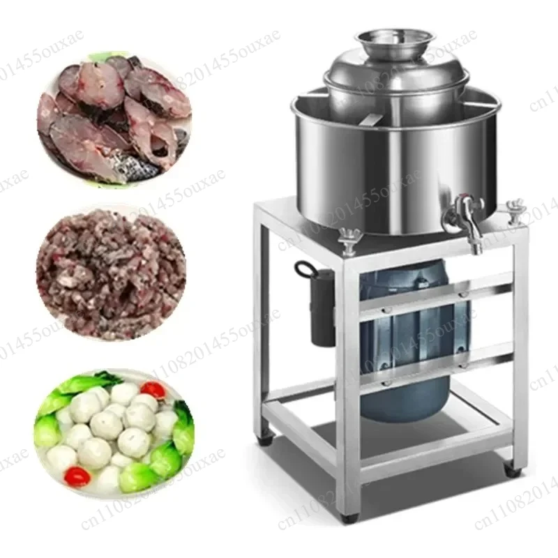 2026 Kitchen Meat Beater Mixer Grinder Machine Commercial Meatball Pulping Beating Equipment