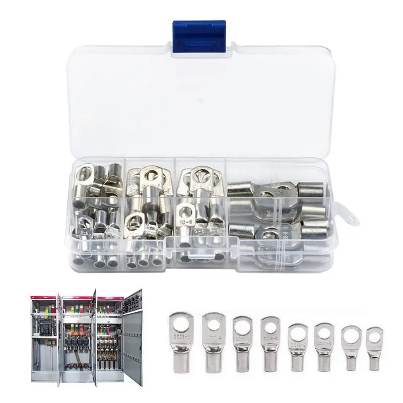 Electrical Crimp Connectors Kit 60X Set Of Connectors Wire Connection Center Terminal Screw Terminal Connector Kit For Home