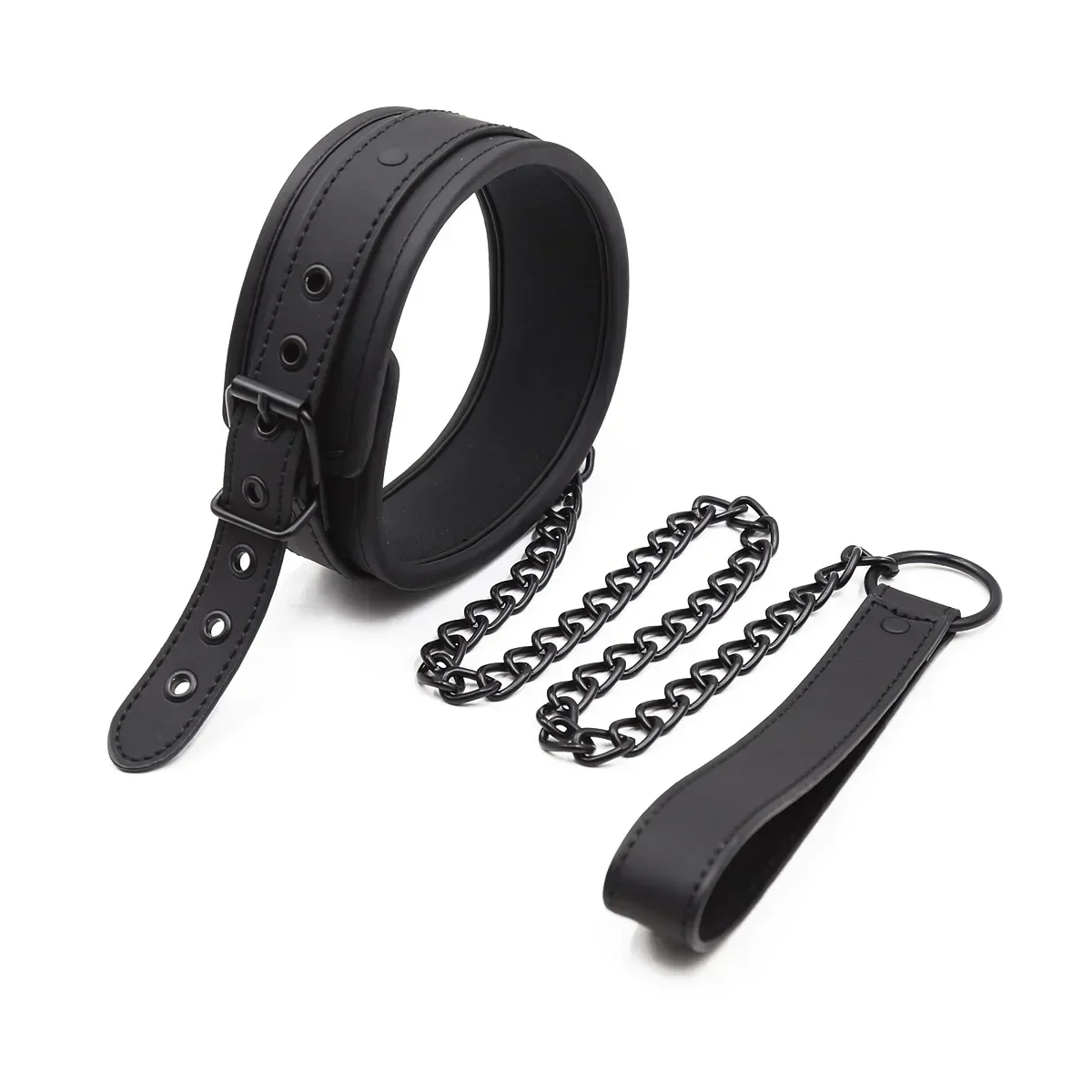 PU Leather Collar Belt Necklace Flirting For Cosplay Club Party Sexy Slave Neck Collar Chocker Bondage Sexual Stimulation