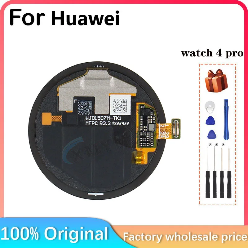 For Huawei watch 4 Pro MDS-AL10  MDS-AL00 smartwatch LCD display screen parts replacement and repair