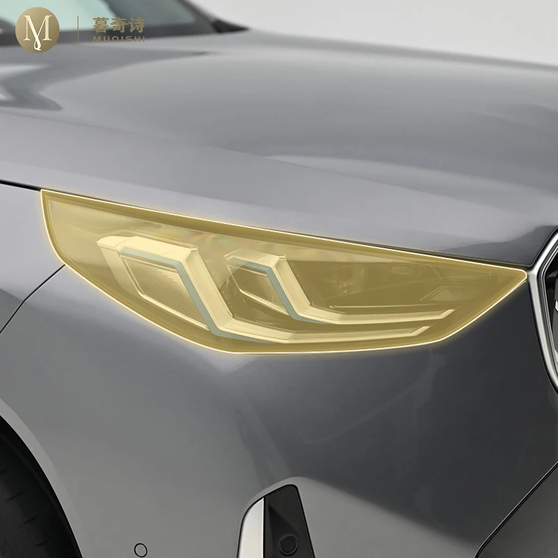 

For BMW G45 X3 2024-2025 Pre cutting Car Exterior Headlights PPF transparent protective film TPU scratch resistant refit film