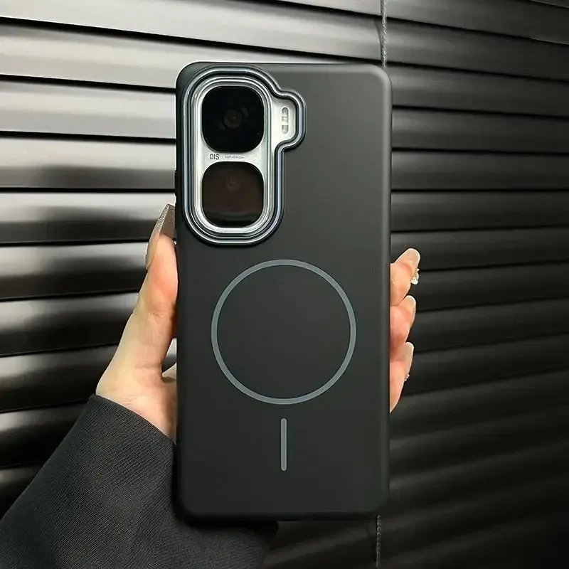 حافظة لهاتف VIVO iQOO Neo10 Pro بسيطة وناعمة مغناطيسية PC صديقة للبشرة غطاء مقاوم للسقوط لهاتف VIVO iQOO Neo 10 Pro Funda #3