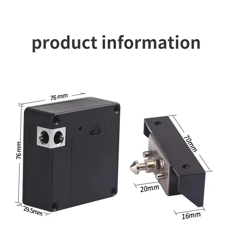 TTLOCK Smart Drawer Lock Invisible Electronic RFID 13.56MHz IC Cabinet Lock APP Unlock Intelligent Keyless Sensor Lock