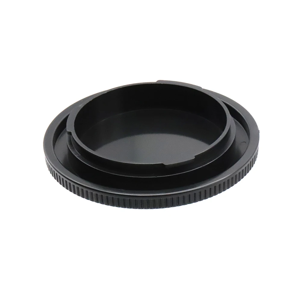 For Canon RF Mount Rear Lens Cap / Camera Body Cap / Cap Set Plastic Black EOS R RP R3 R5 R6 R7 R8 R10 etc.