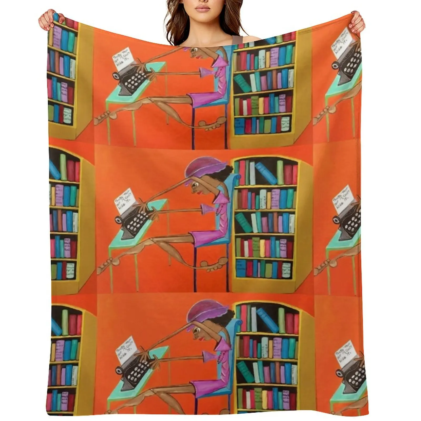 

zora neale hurston Throw Blanket Fashion Sofas Picnic Extra Large Throw Decorative Beds Blankets