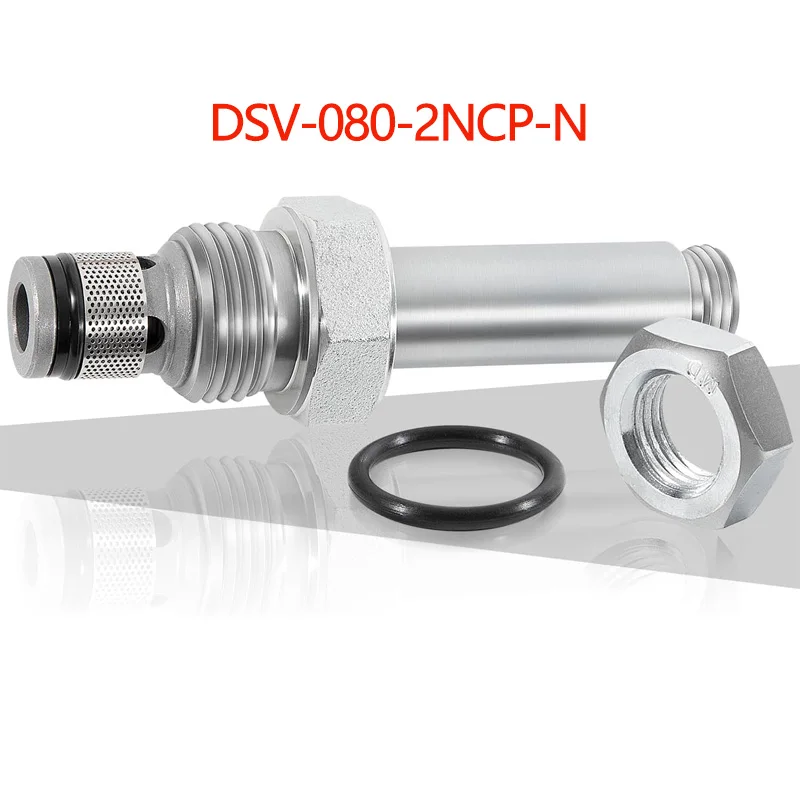 DSV-080-2NCP-N Solenoid Cartridge Valve VF-4009, Normally-Closed, Two-Way, Two-Position, Pilot-Operated Solenoid Valve